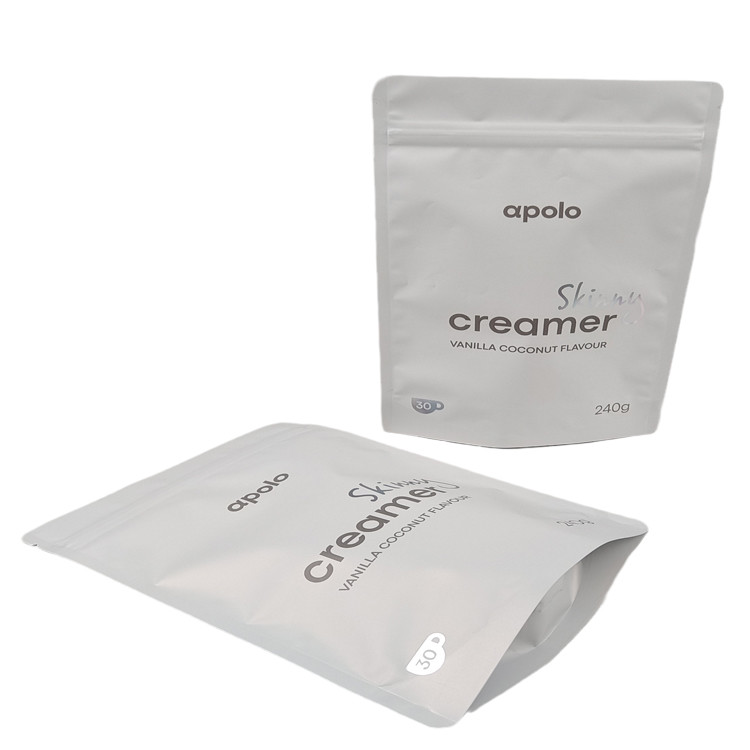 Factory Supplied Aluminum Foil Gummie Candy Packaging Smell Proof Zipper Stand Up Mylar Bag for Coffee Protein Spices Fl