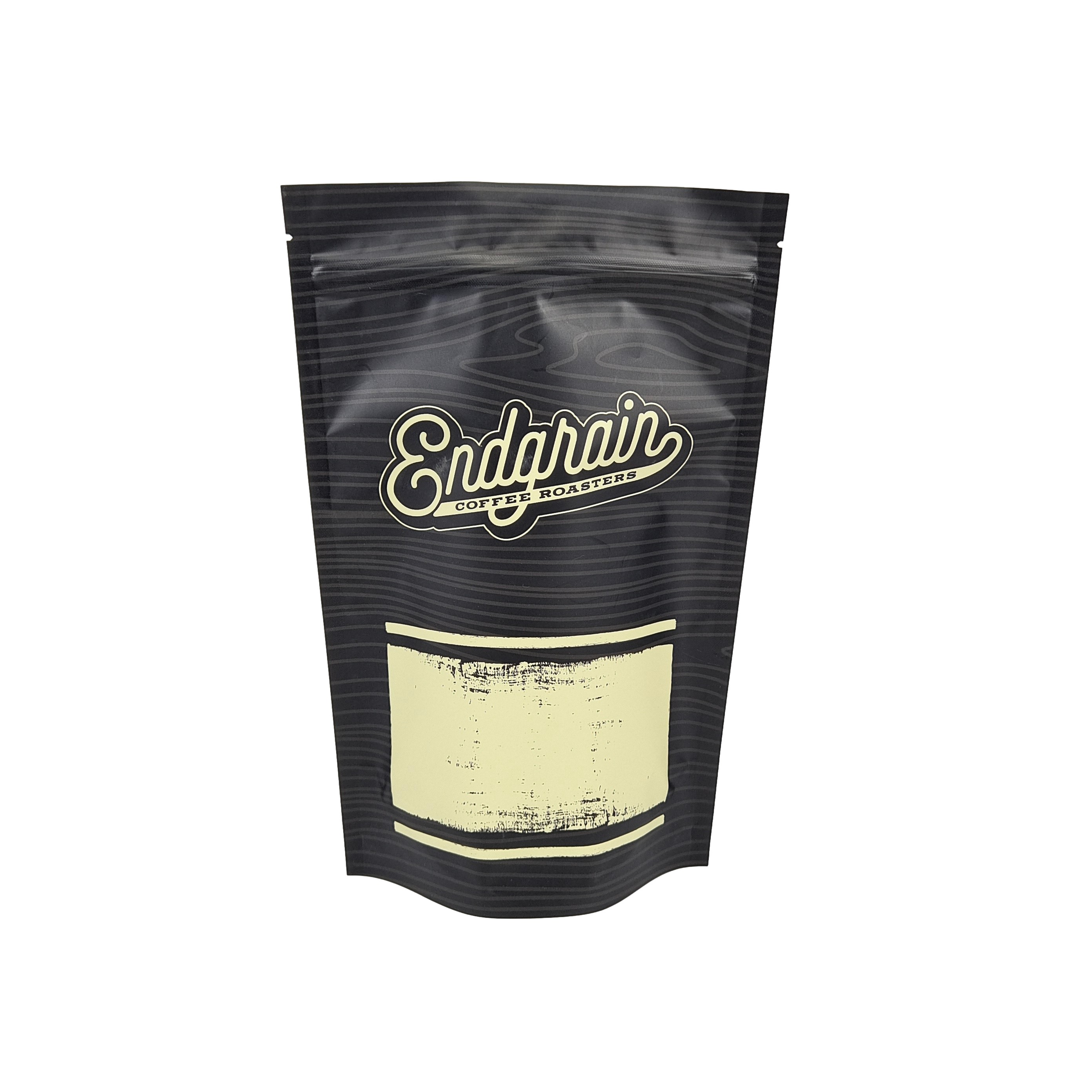 Moisture-Proof Customized Mylar Plastic Stand Up Pouch Matte Dried Coffee Bean Ziplock Packaging