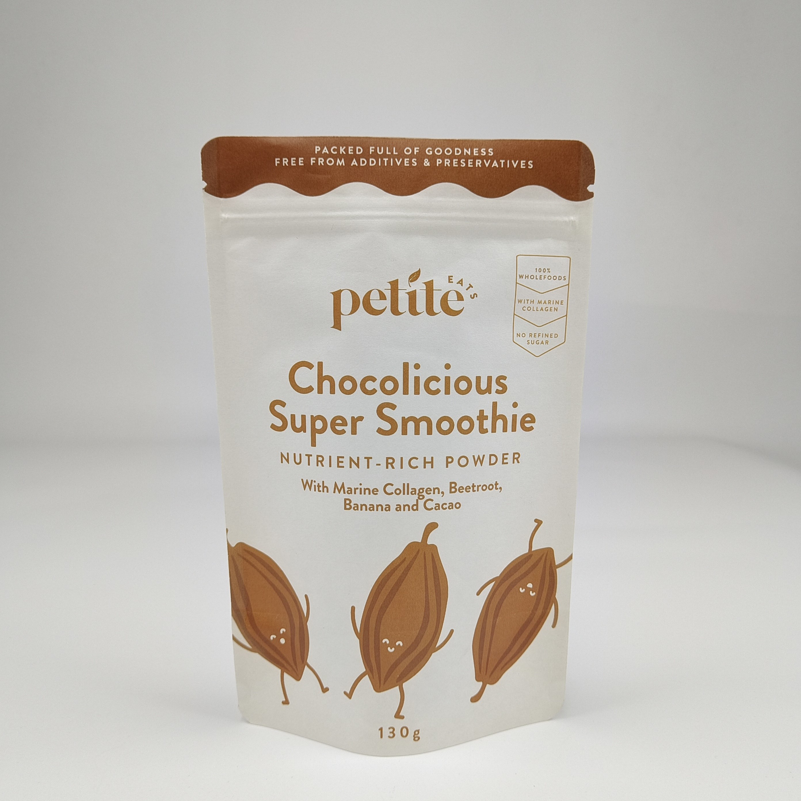 Free Sample Recyclable Doypack Zipper Kraft Paper Bags Custom Tea Bags Ziplock White Stand Up Pouch