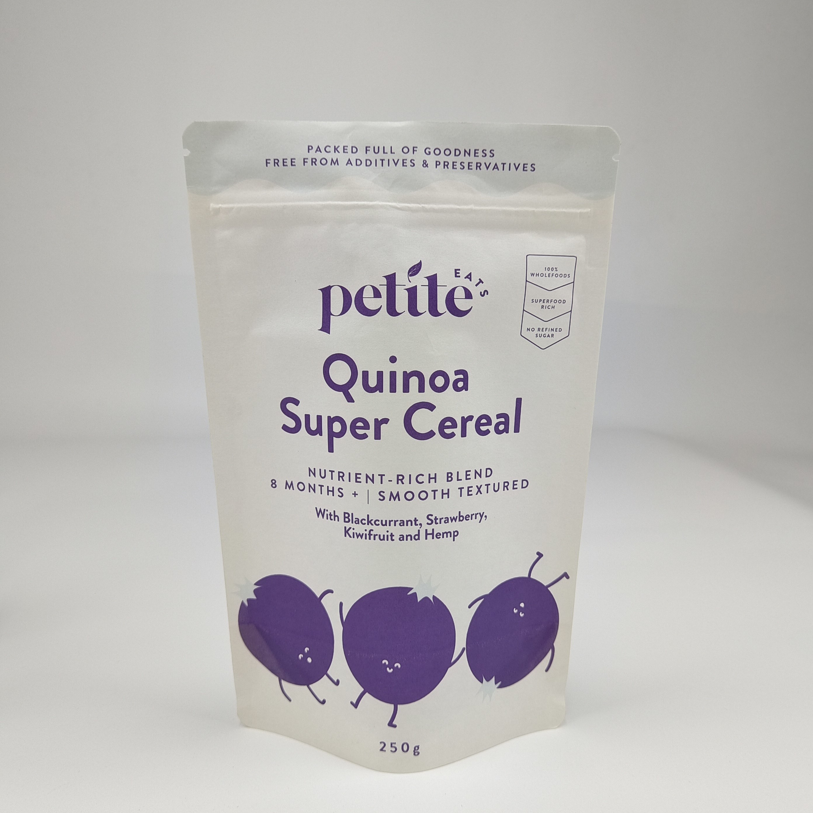 Biodegradable Recycled Customized Stand Up Pouches Dry Pet Food Packaging Brown White Kraft Paper Bags