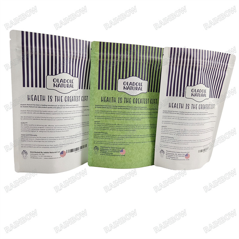 Chinese Factory Custom Pet Food Pouch for Pet Food Packaging Bag with Tear Notch