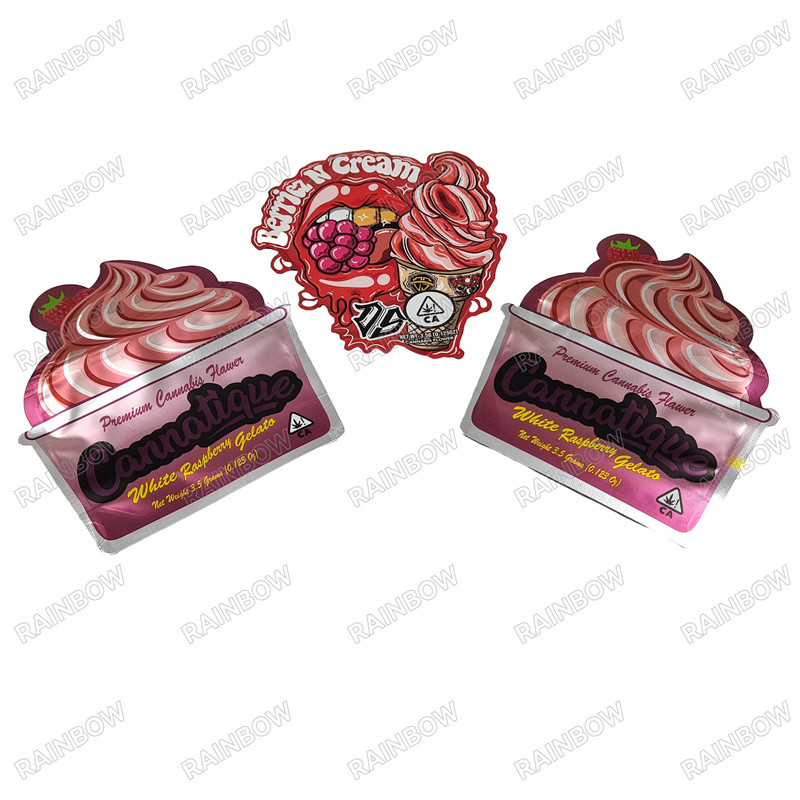 7 Working Days Production Time for Custom Printed Die Cut Bags with Eco-friendly Printing Ink