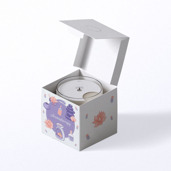 Carton Custom Printed Paper Boxes Cosmetic Embossed Packaging SGS Approval