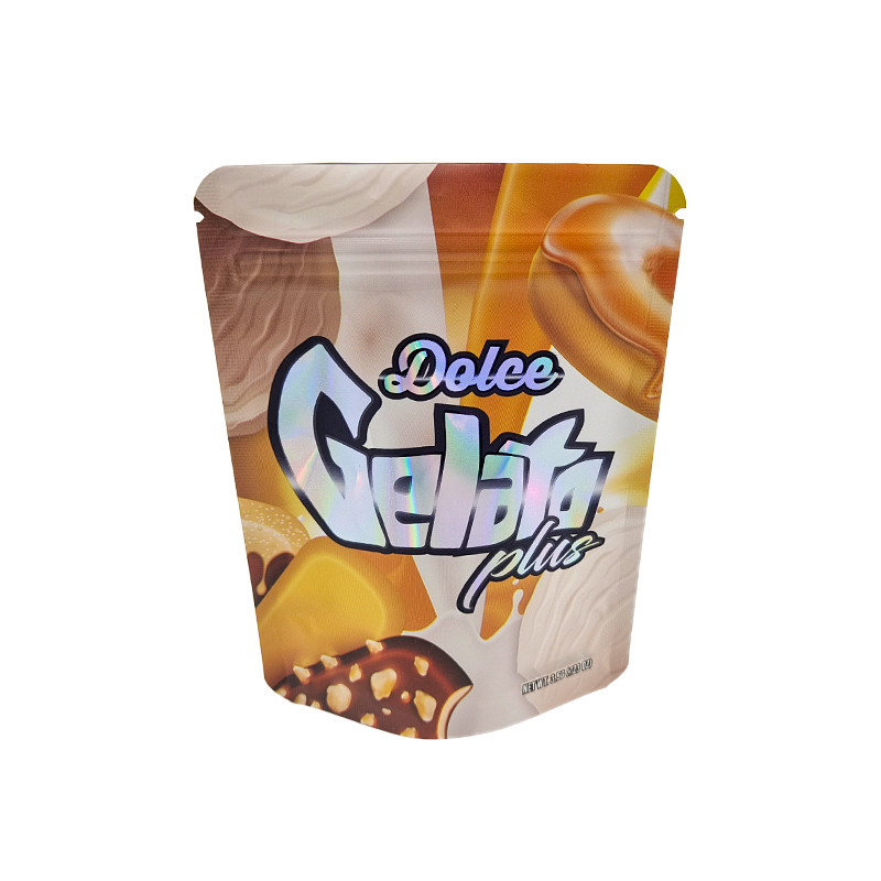 Silver Foil Pouch Packaging with Mylar Bags for Coffee Bean and Food