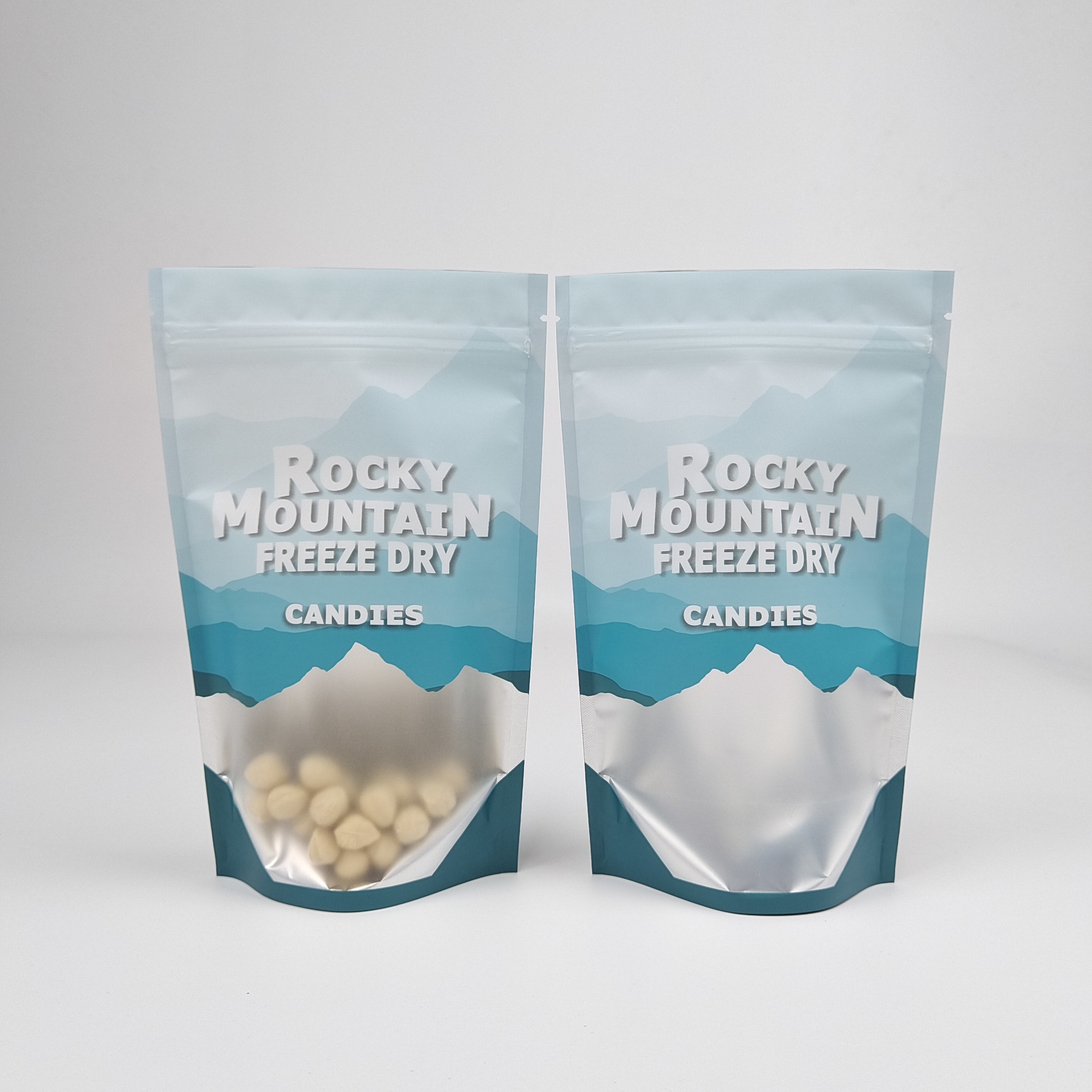 Custom Printed Heat Seal 250g 500g Candy Doypack Smell Proof Stand Up Pouch Plastic Packaging Mylar Ziplock Bags