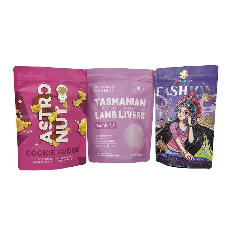 Customized Heat Seal Plastic Pouches Packaging for Custom Requirements