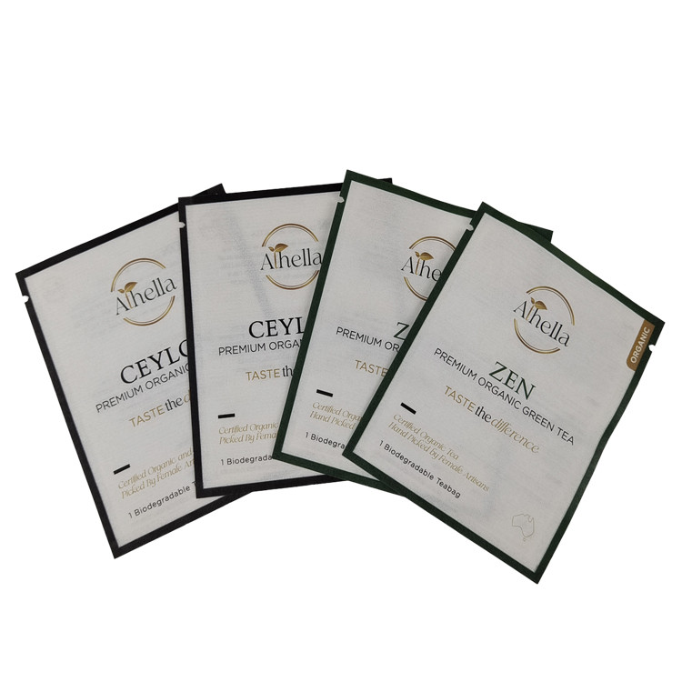 Custom Food Grade Biodegradable Stand Up Kraft Paper Bag 3.5g 7g Gummie Candy Packaging