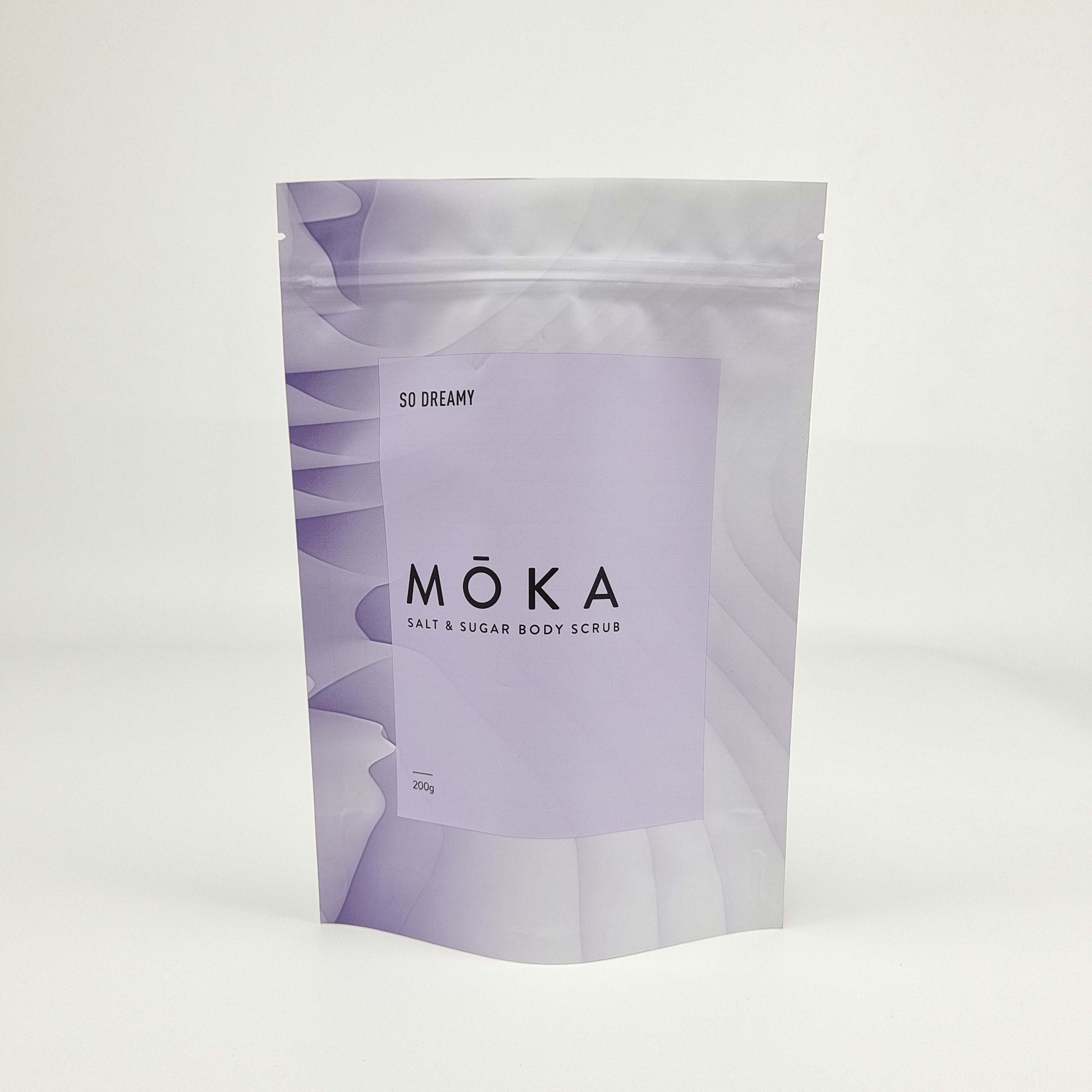 Custom Digital Printing Kraft Paper Pouch Stand Up Ziplock Aluminum Foil Bags For Coffee Body Scrub Packaging