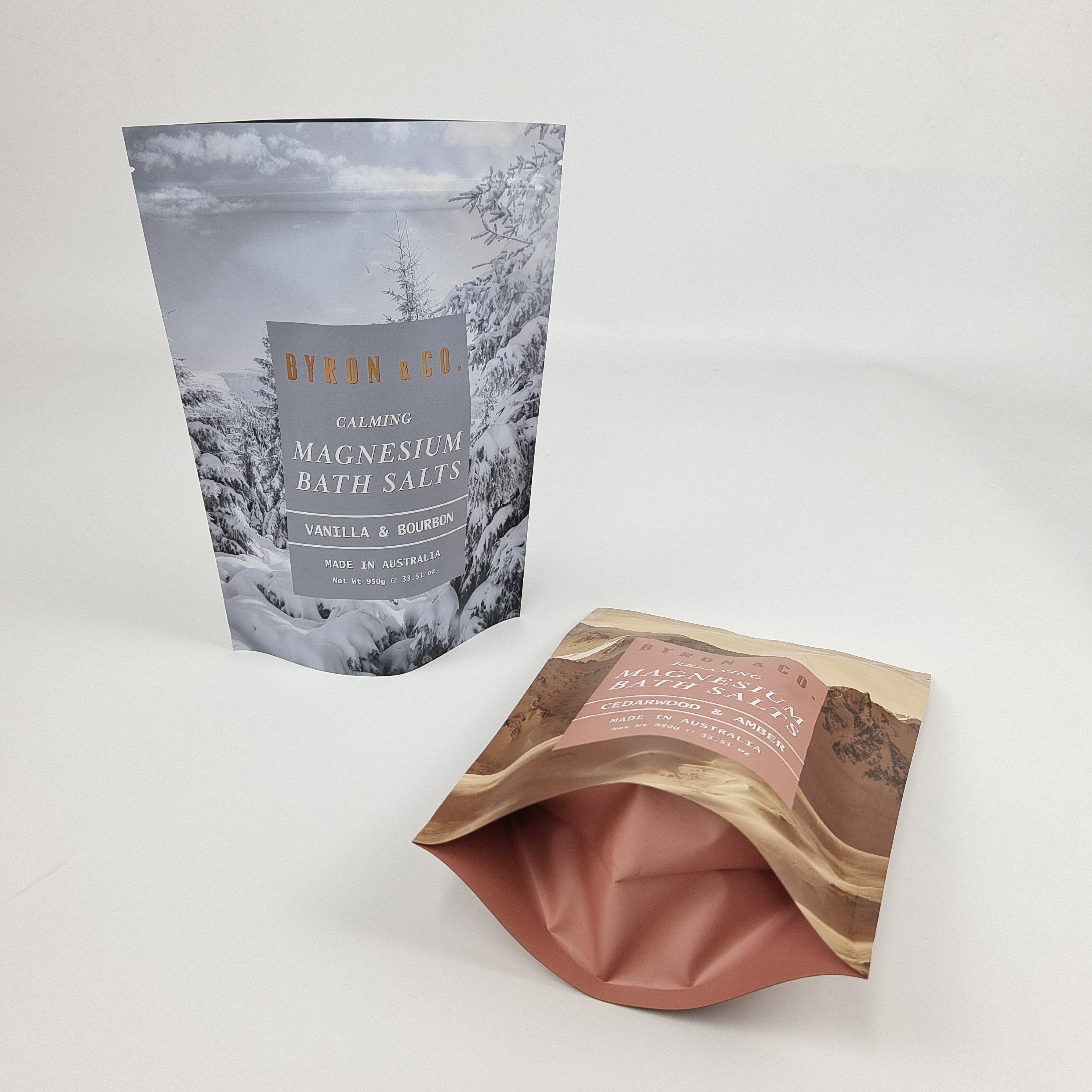 Custom Logo Printed Smell Proof Food Mylar Moisture Proof Matte Aluminum Foil Stand Up Pouch Body Scrub Packaging Bag