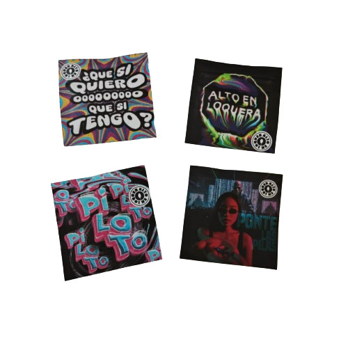 Smell Proof Resealable Sample Sachets With Clear Window Powder Packaging Plastic Bag