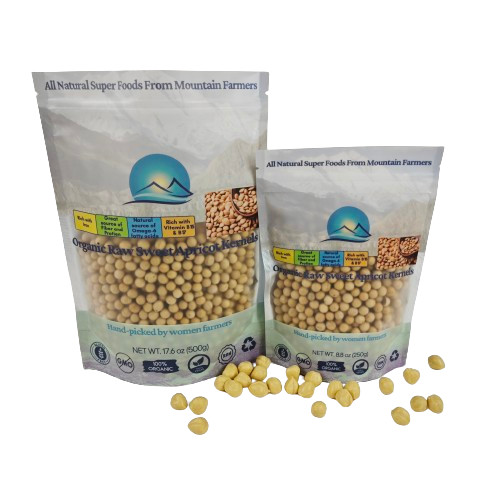 Custom Digital Printed Nut Packaging Zip Lock Coffee Protein Powder Pouch Standing Up Pouch For Food Packaging
