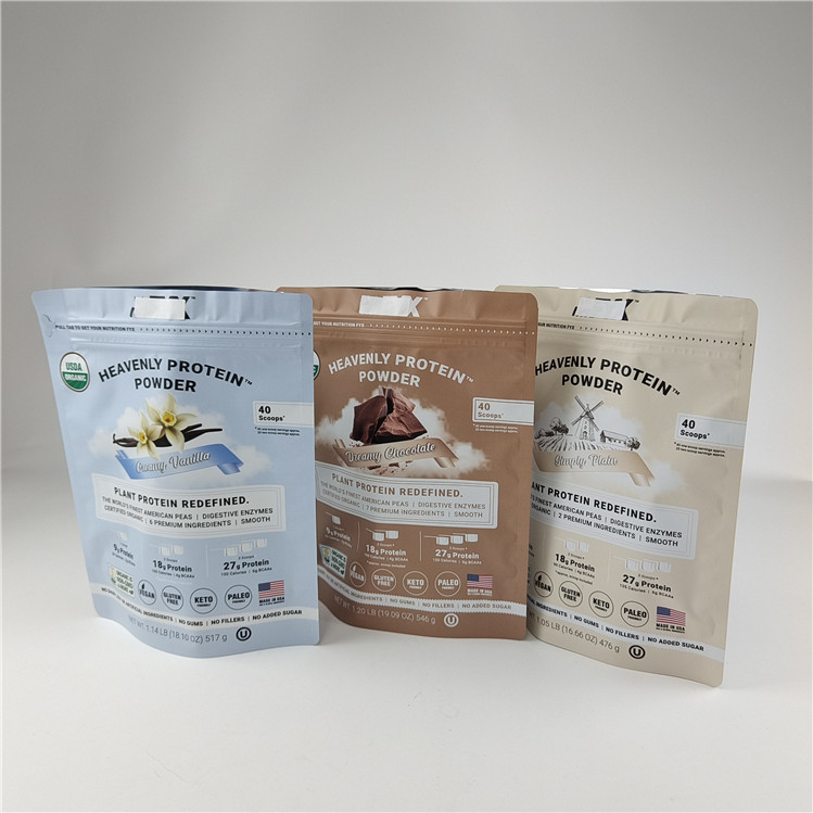 Custom Digital Printing Stand Up Zipper Bags Smell Proof Moisture Proof