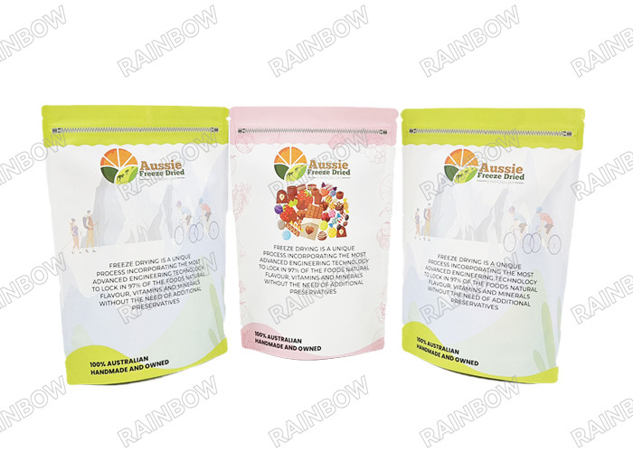 Smell Proof Aluminium Foil Stand Up Pouch Resealable Ziplock Childproof 28g Mylar Bags