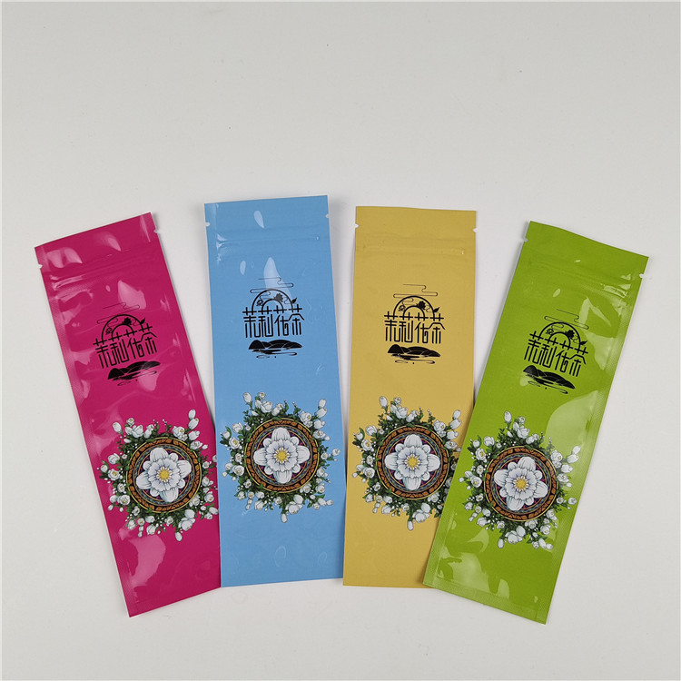 Three Side Seal Bags for Teeth Care Packaging Heat Seal and Custom Order Accepted Up to 10 Colors Available