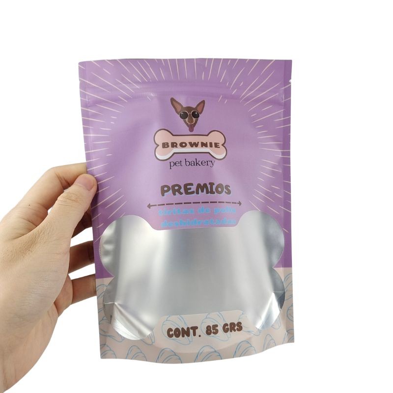 PP/MLLDPE Material Structure Bottom Gusset Bags for Mylar Foil Bags Custom Order