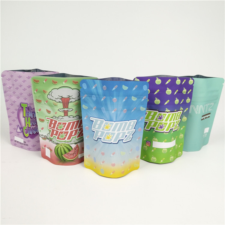 Smell Proof Bags Foil Pouch Packaging for Product Protection