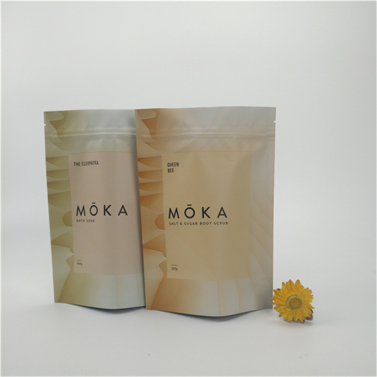 Quality Assurance Digital Printing Bags Heat Seal Natural Ocean Sea Salt Packaging Pouch Bag