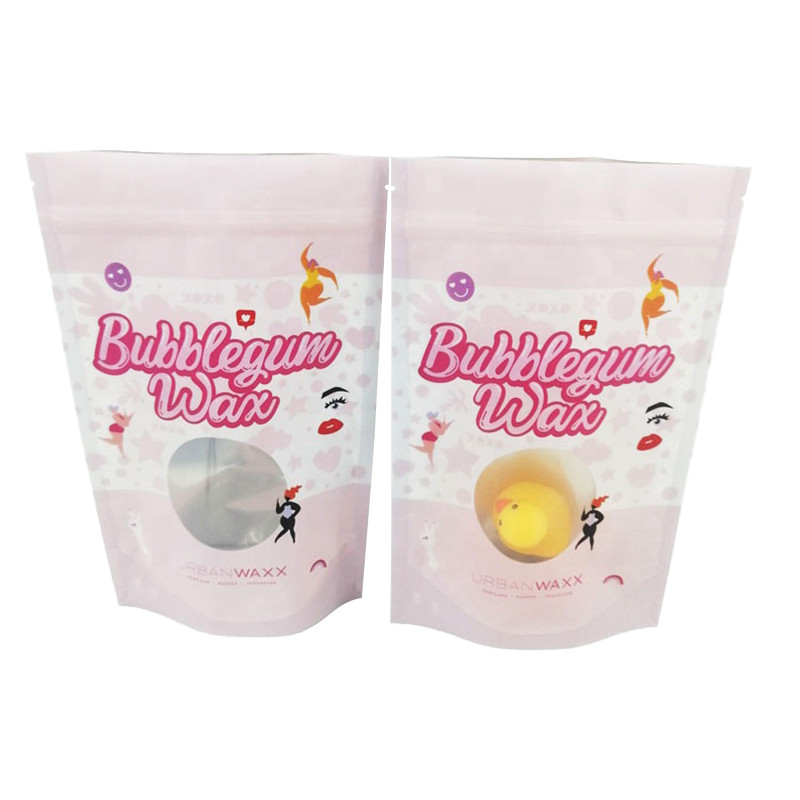 Customizable Cosmetic Packaging Bag for Stand Up Body Scrub Bag in Various Sizes