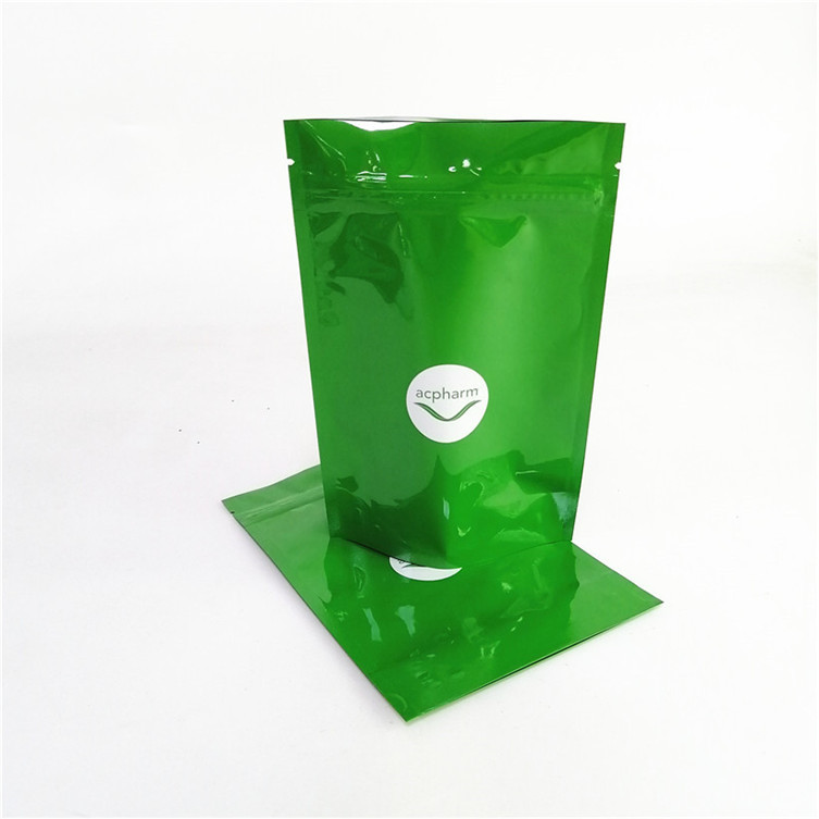 Accepted Up to 10 Colors Available Smell Proof Stand Up Pouch  Bag Heat Seal Zipper Top