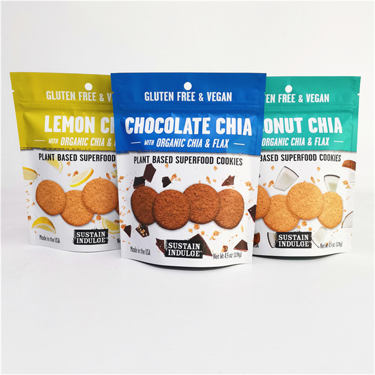 Custom Logo Printed Aluminum Foil Mylar Doypack with Gravure Printing Surface Handling