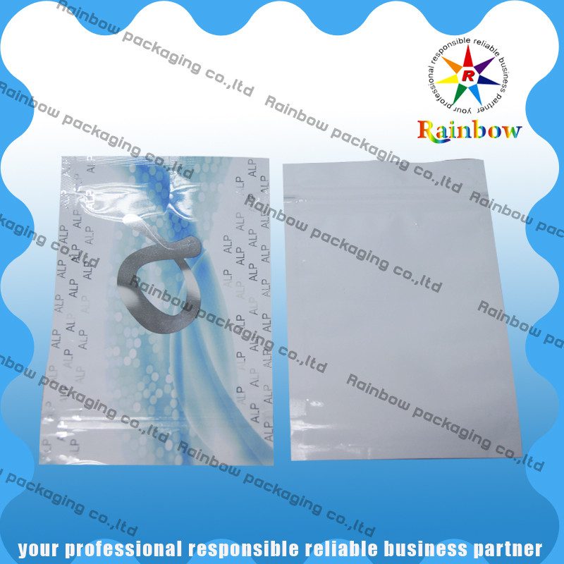 Mylar Comestic Packaging Bag With Zipper For Facial Mask