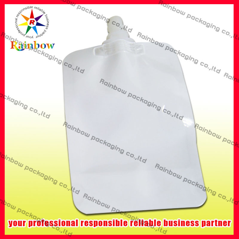 White Reusable Spout Pouch Packaging High Strength For Coffee