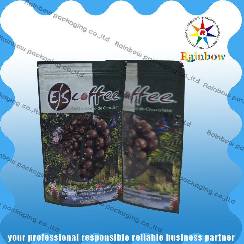 Aluminum Foil Tea Bags Packaging With k And Round Bottom