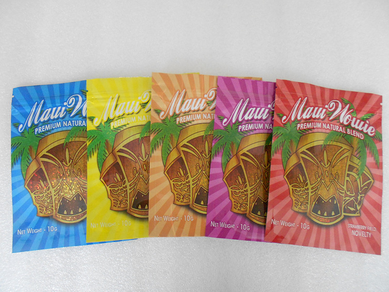 Custom PET / VMPET / PE 100 micron Herbal Incense Packaging
