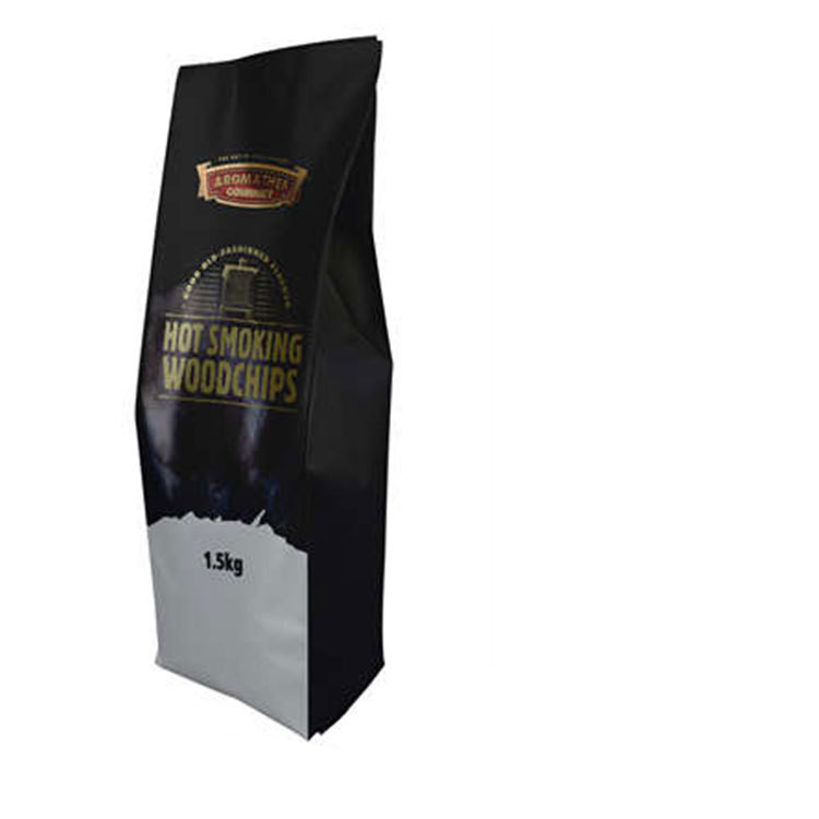 2017 Wholesale heat seal 500g roasted ground coffee packaging bag with valve and tin tie