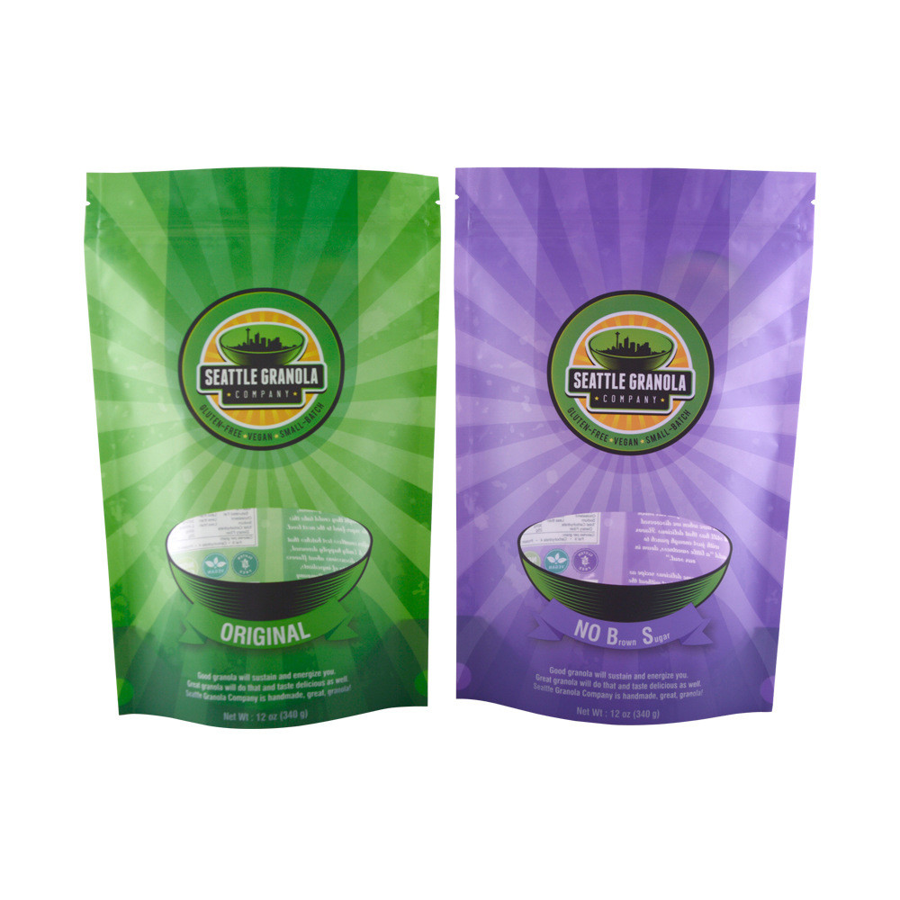 1lb 2lb 3lb resealable zipper stand up foil pouch bags for coffee packaging