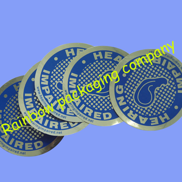 Food Packaging Films , Self Adhesive Sticker Paper For Supermarket