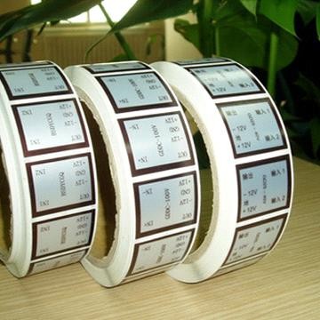 Self-adhesive Stickers Packaging Plastic Film Comfortable With High Barrier