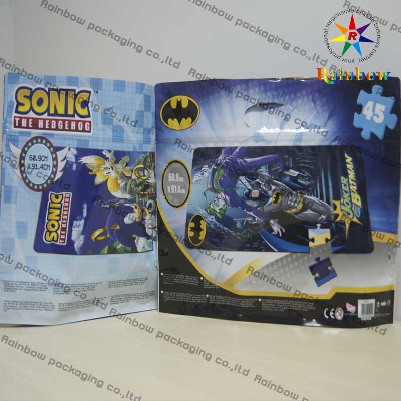 Aluminum Stand Up Foil Pouch Packaging Bag With k For Toy