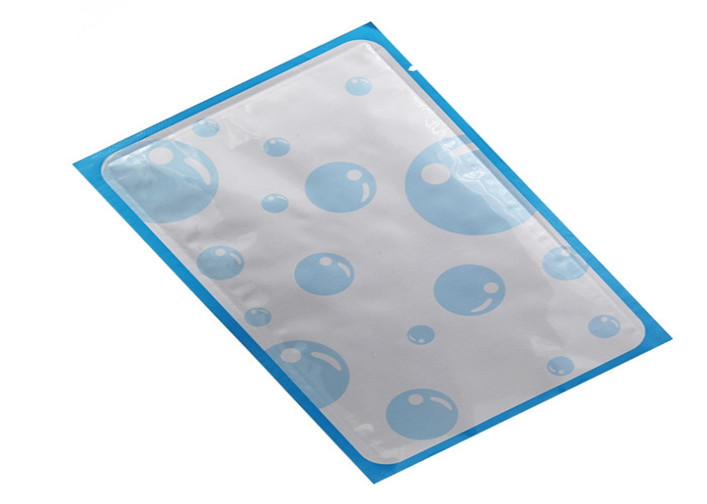 Plastic Pouches Packaging For Mask Sheet / Sealable Bags Packaging