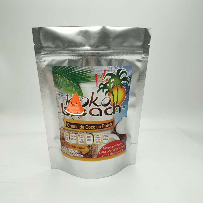 Customized Size Plastic Pouches Packaging , Stand Up Aluminum Foil Bag