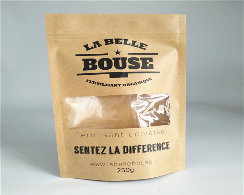 150 Micron Thickness Paper Food Bags Strong Freeze Resistance For Bread Packaging