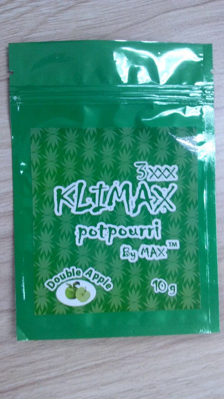 Smell Proof Herbal Incense Packaging , Plastic Zipper Bags For Food Packaging