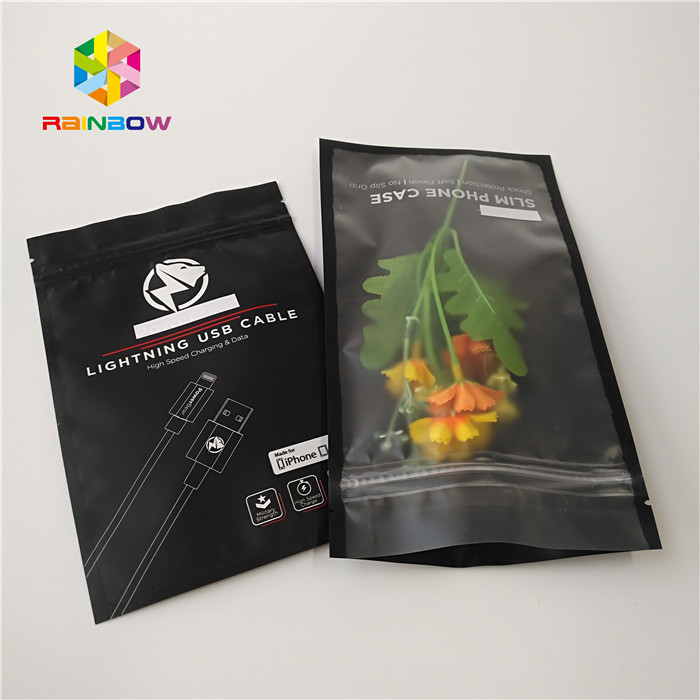 Non - Breakage Aluminum Foil Bags Three Side Seal For Food Industry