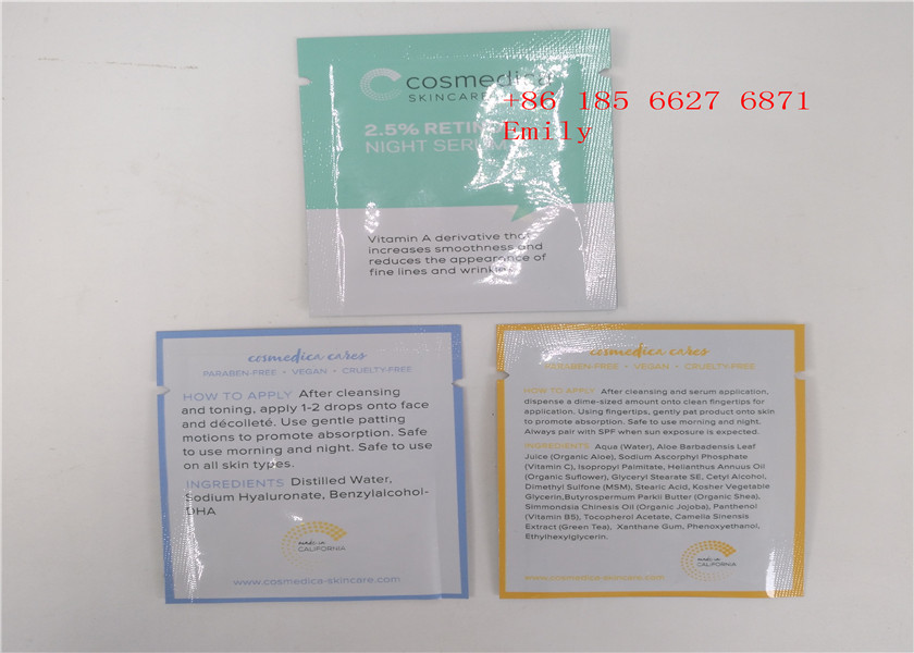 Custom Printed Cosmetic Packaging Bag