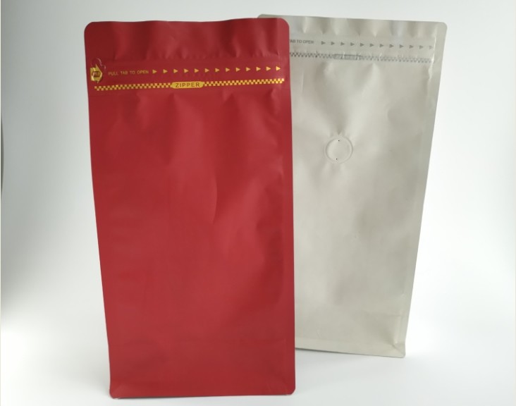 Hang Hole k Stand Up Pouches Good Barrier Against Moisture For Coffee Tea