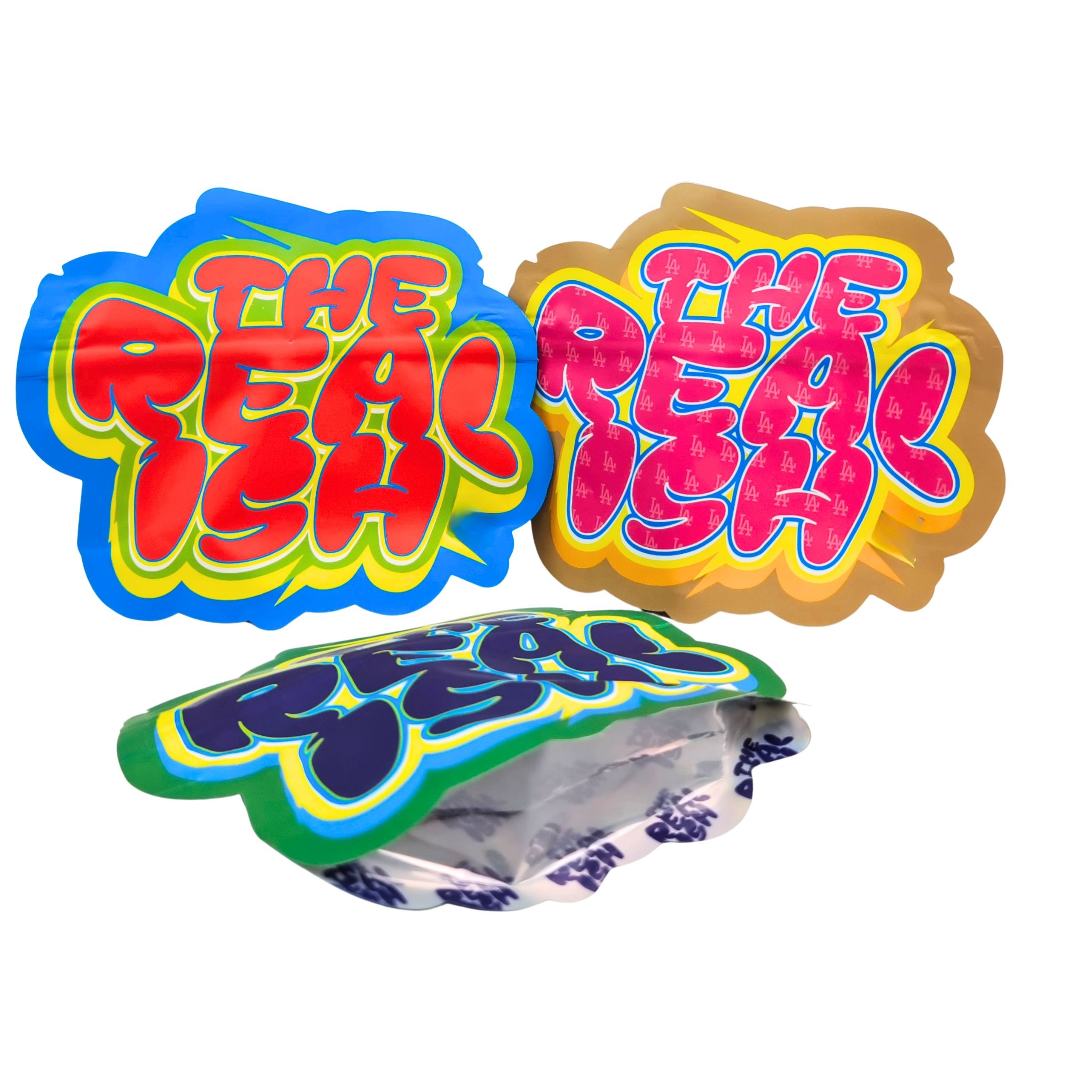 3.5g 7g 14g Ziplock Mylar Bag Edible Child-Proof Aluminum Foil  for Cookies Gummy