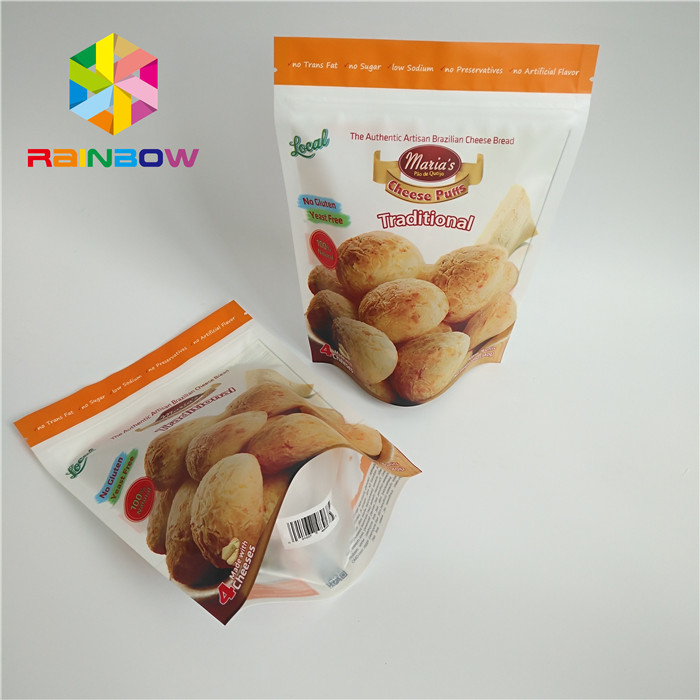 Foil Laminated Snack Food Packaging Bags Matte Surface Finish For Biscuit