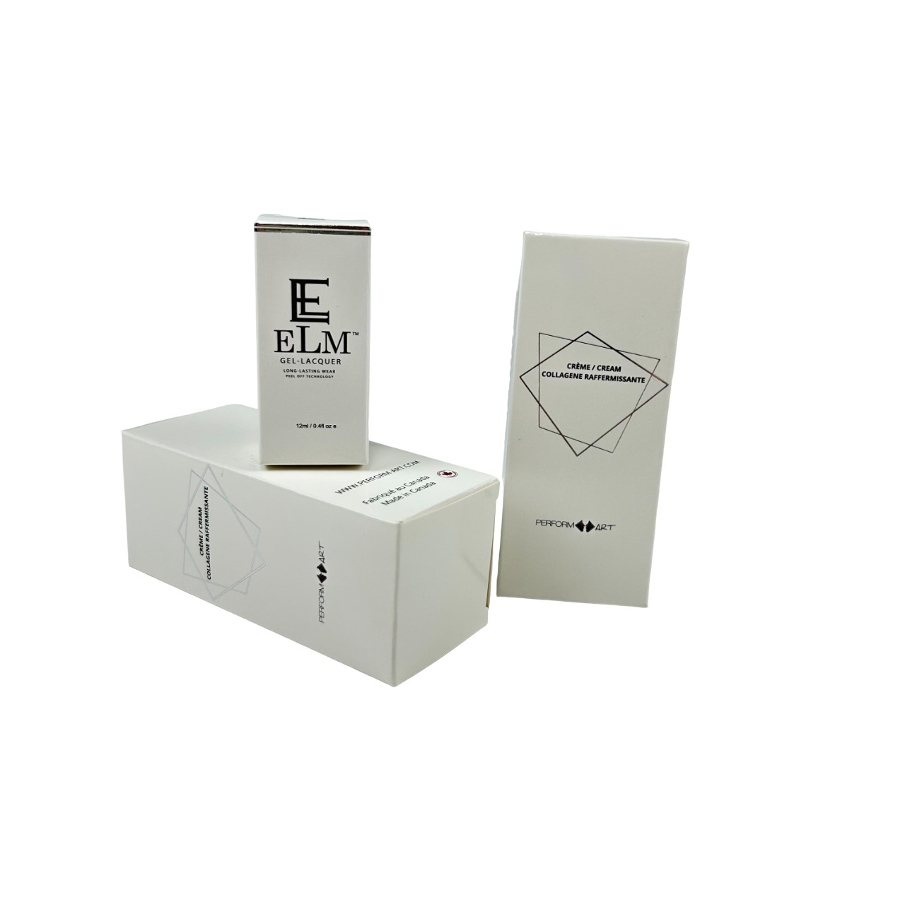 Custom White Cardboard 350g Paper Packaging Box For Cosmetic With Gravure Printing