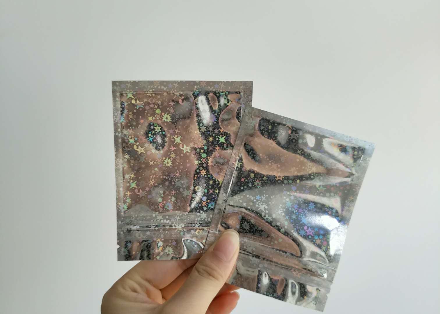 Customized Structure Aluminium Foil Pouch 5 Mm Side Sealed For Cigarette