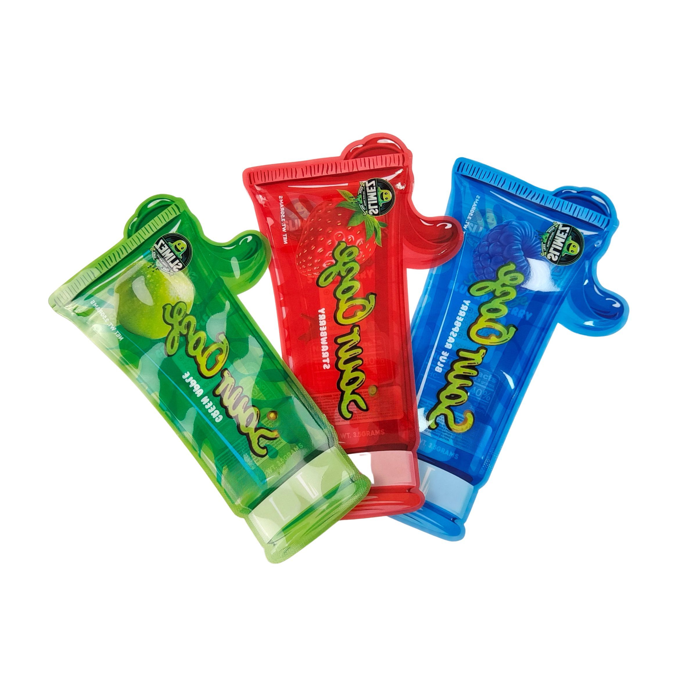  Childproof Edible Mylar Cali 3.5g Bag Fast Deliver Printed Your Logo Soft Touch Holographic