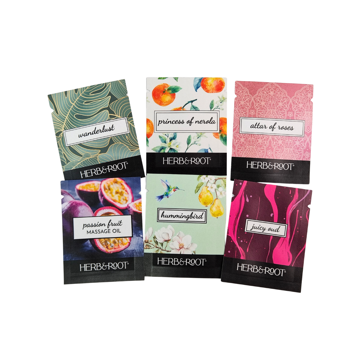 Custom Digital Printing Hot Stamping Plastic Packaging Bag 5ml 10ml 30ml Small Sample Sachet Bag Custom Sachet