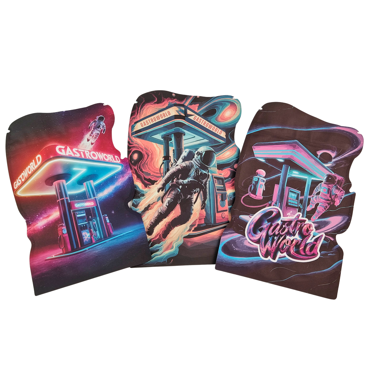 Custom Die Cut Mylar Bags 3.5g-28g with Child Proof Zipper