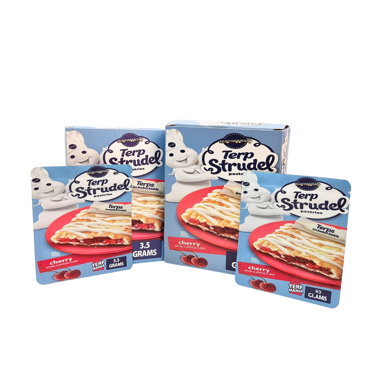 Custom 3.5g 7g 14g Smell Proof Mylar Bags with Boxes