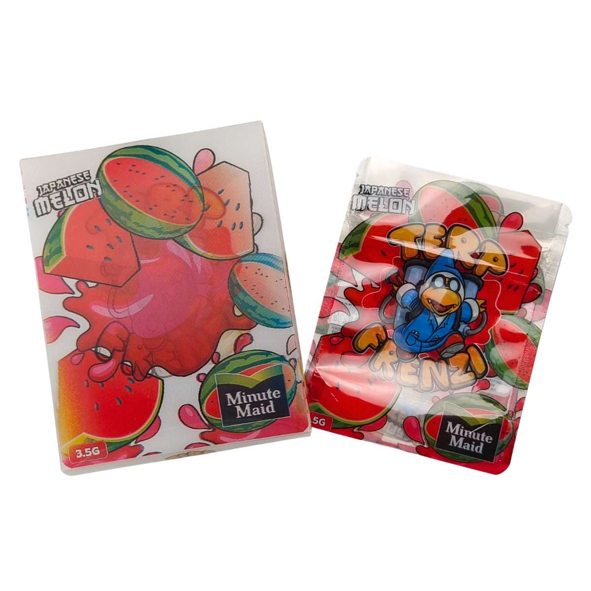 Custom Cartoon Mylar Bags Zipper Lock 3.5g 7g 14g Cali Pouches Smell Proof Edible Packaging For Cookies Sugars 3.5 Paper Box