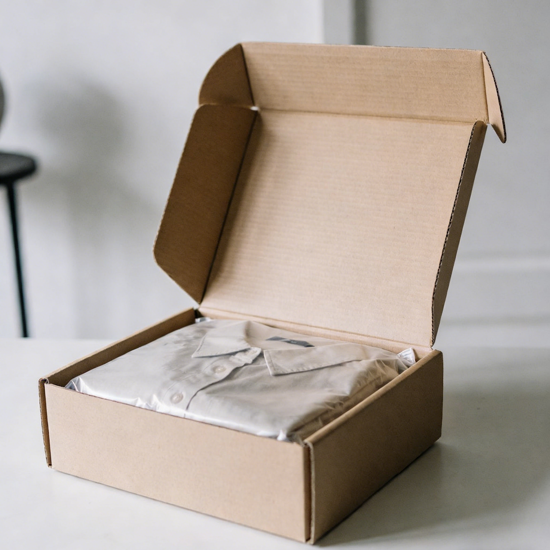 Customizable Dimensions Food-Grade Safe Corrugated Packaging Mailer Box with Spot UV Coating